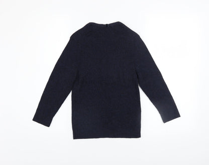 Womens UK Size 10 Marks and Spencer Blue Pullover Jumper