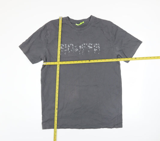 Mens UK Size L Duffs Grey  T-Shirt