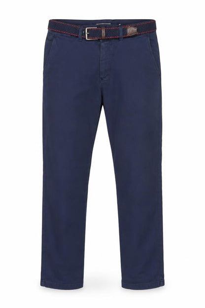 Mens UK Size 34 LCDN Regular Fit Chino Blue Trousers