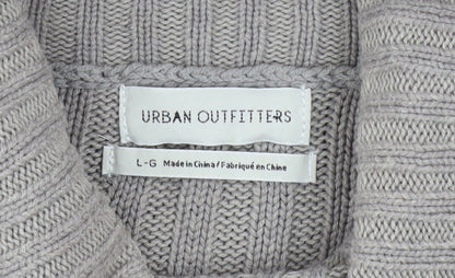Mens UK Size L Urban Outfitters Grey Pullover Jumper