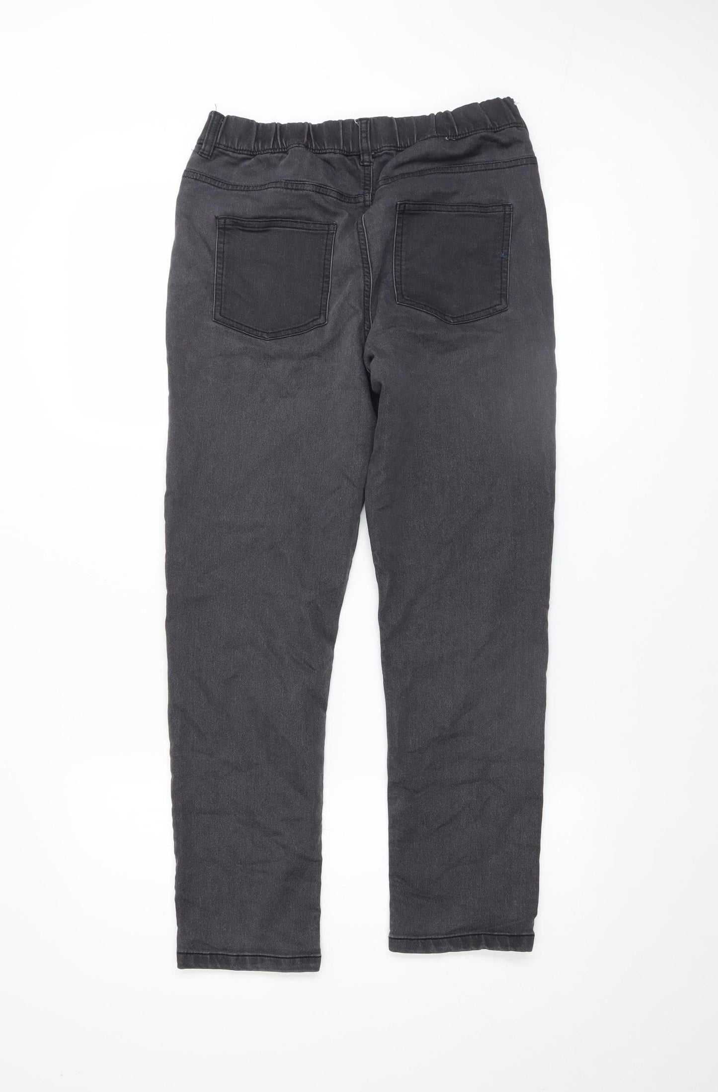 Womens UK Size 27 in Dunnes Stores Regular Fit Straight Black Jeans