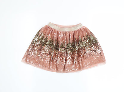 Girls UK Size 4 Years NEXT Pleated Tulle Skirt