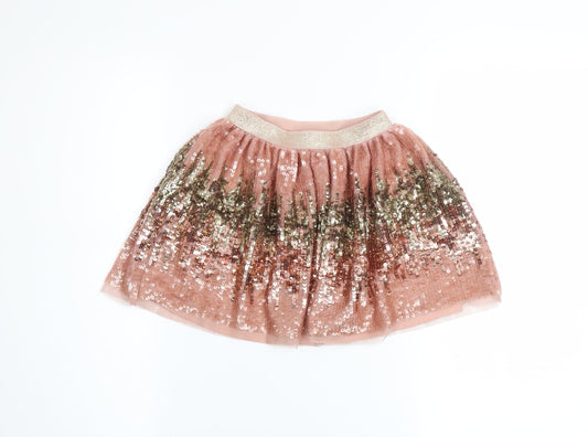 Girls UK Size 4 Years NEXT Pleated Tulle Skirt