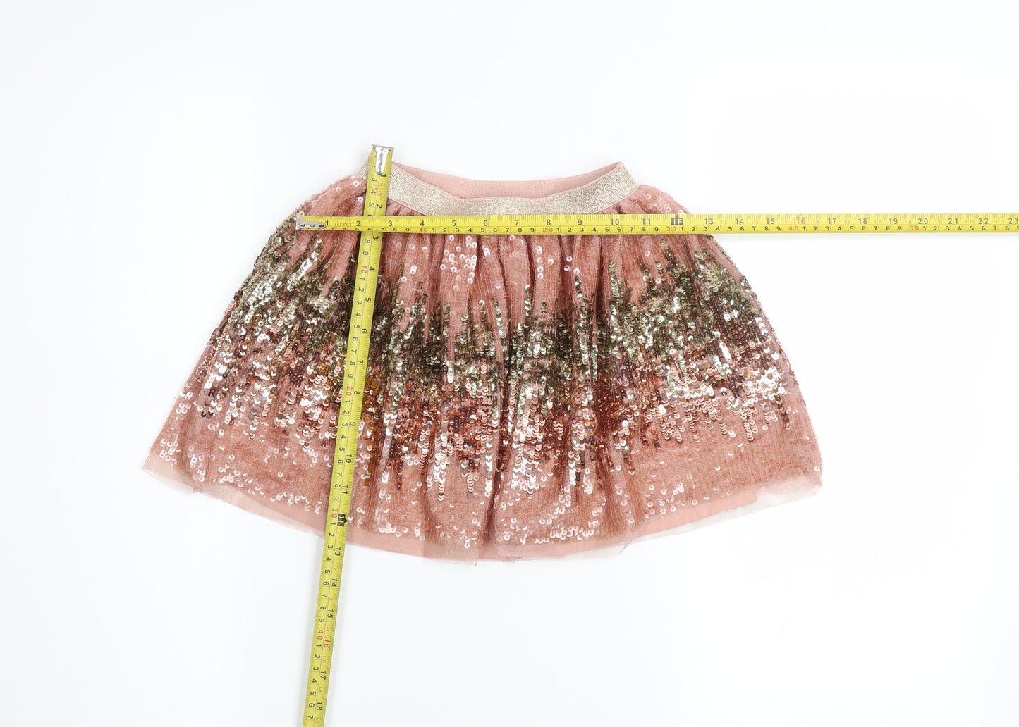 Girls UK Size 4 Years NEXT Pleated Tulle Skirt