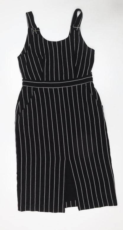 Womens UK Size 12 Oliver Bonas Pinafore/Dungaree Dress
