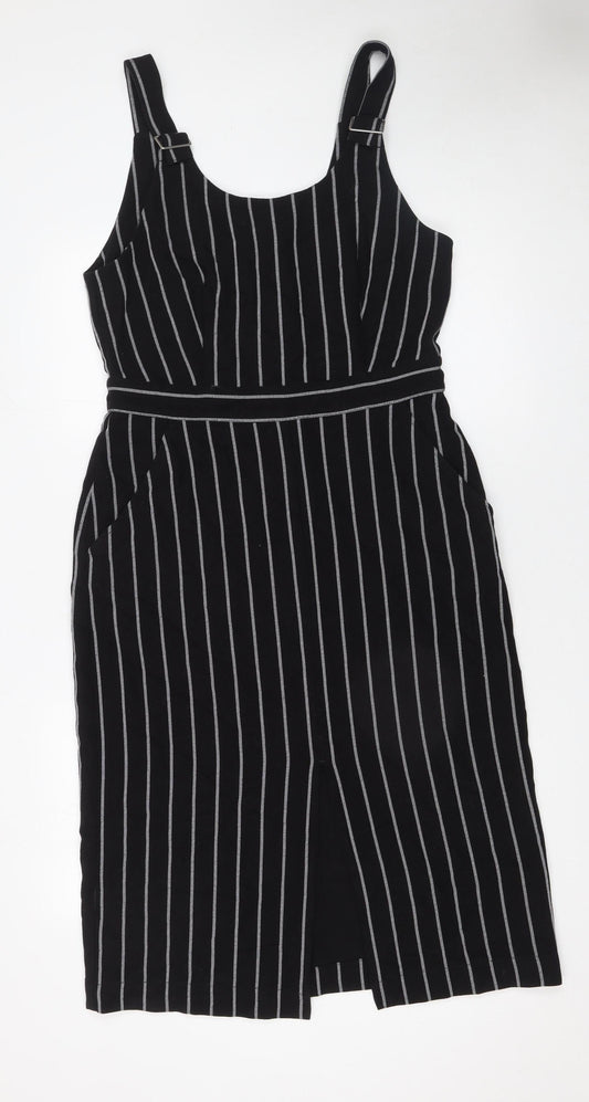 Womens UK Size 12 Oliver Bonas Pinafore/Dungaree Dress