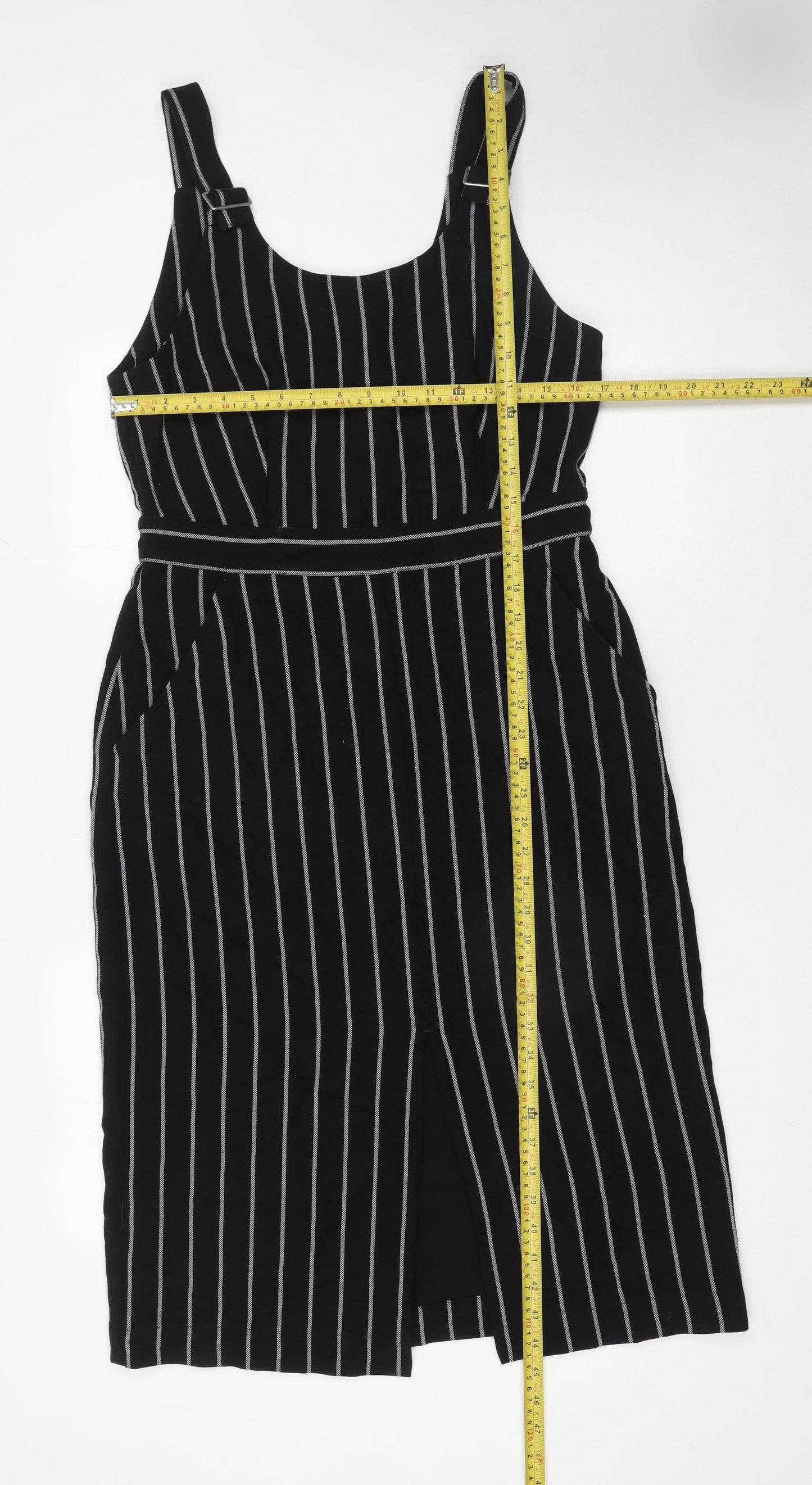 Womens UK Size 12 Oliver Bonas Pinafore/Dungaree Dress