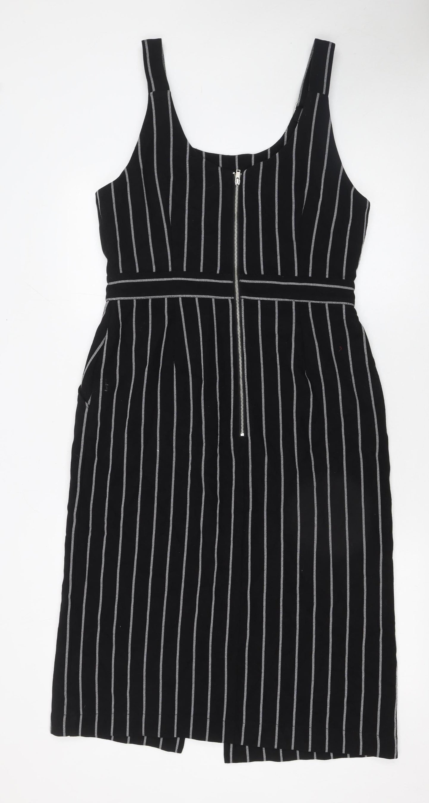 Womens UK Size 12 Oliver Bonas Pinafore/Dungaree Dress