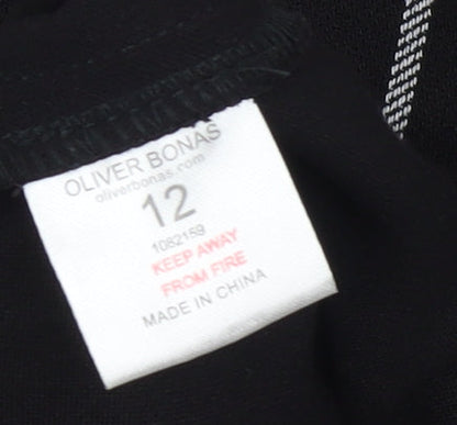 Womens UK Size 12 Oliver Bonas Pinafore/Dungaree Dress