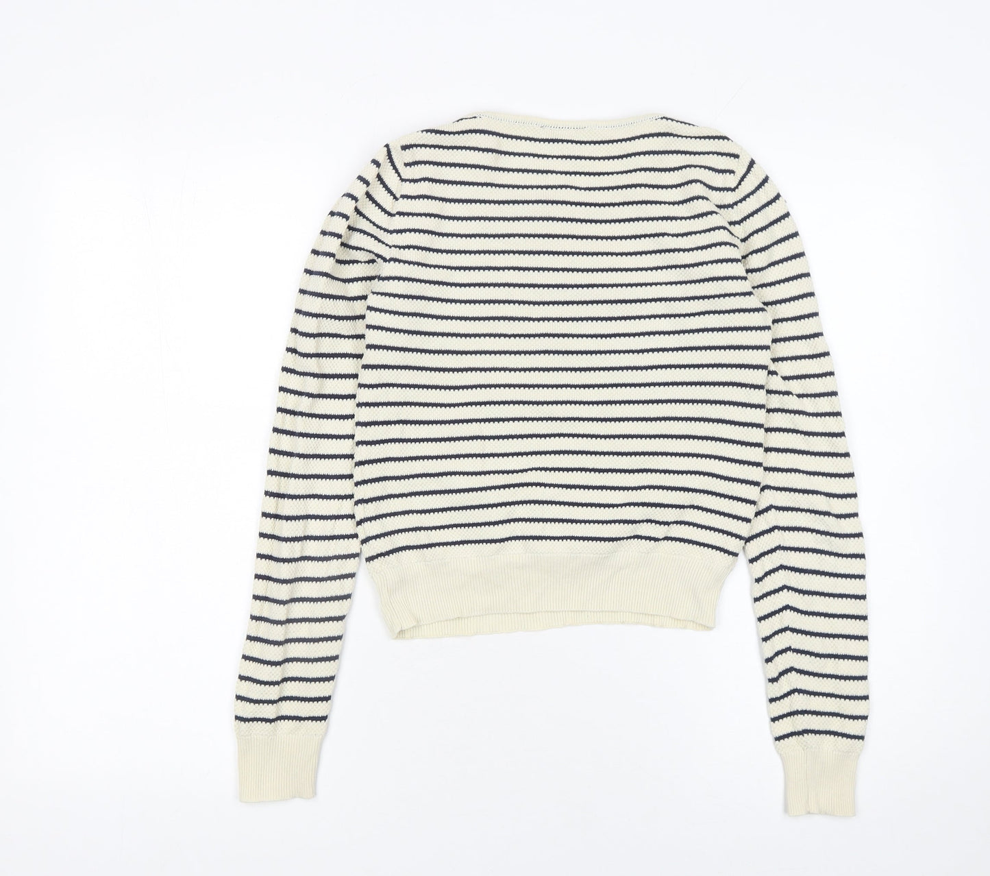 Womens UK Size 8 Topshop Ivory Pullover Jumper