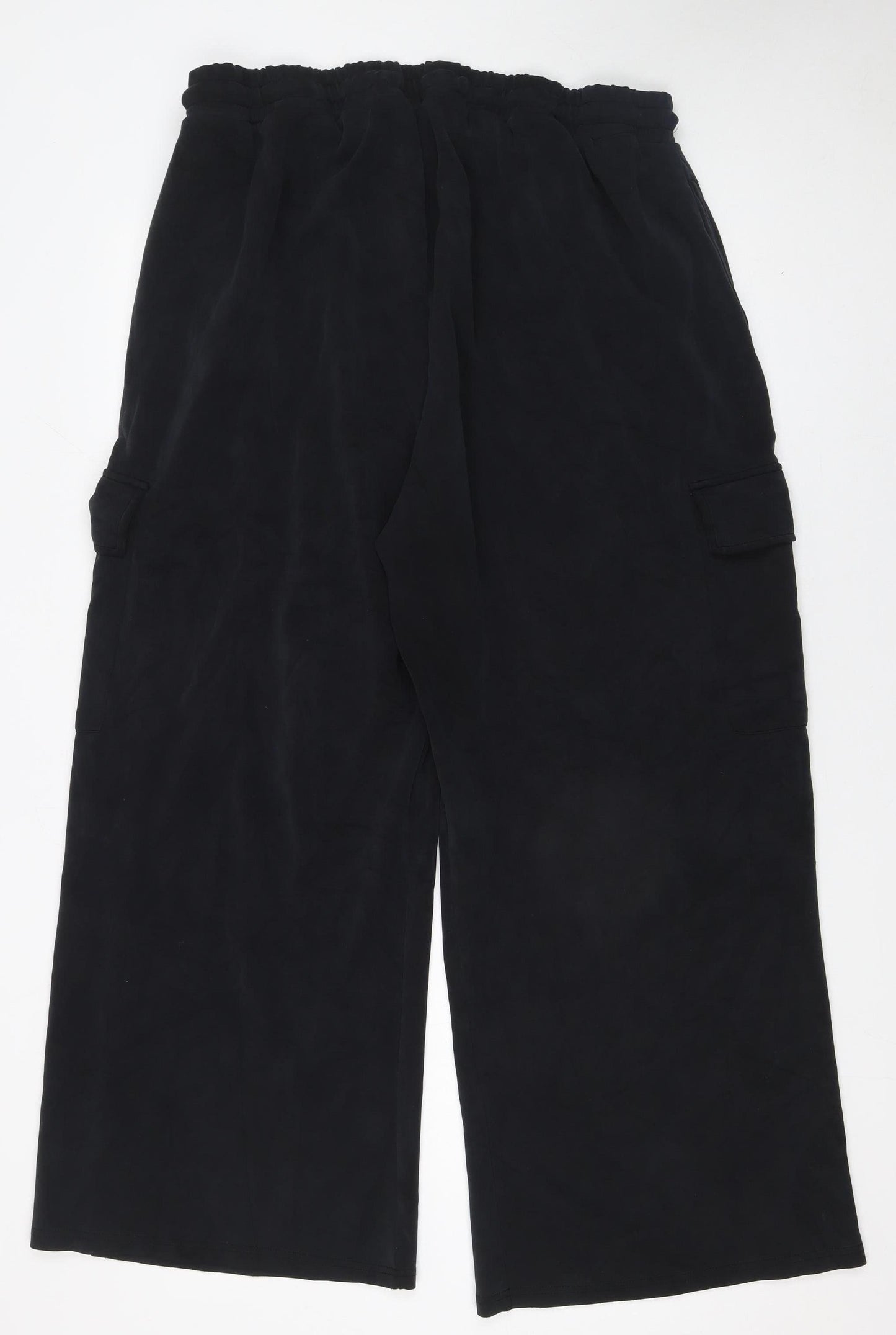 Womens UK Size XL Dunnes Stores Relaxed Fit Cargo Black Trousers