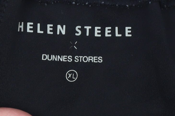 Womens UK Size XL Dunnes Stores Relaxed Fit Cargo Black Trousers