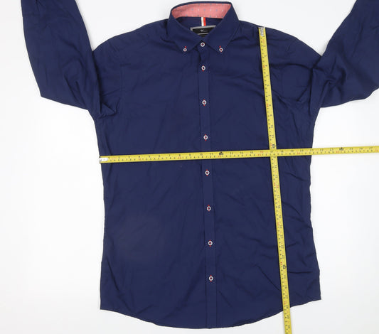 Mens UK Collar Size 42 Venti Smart Blue  Dress Shirt