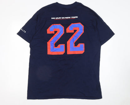 Mens UK Size XL Gildan Blue  T-Shirt