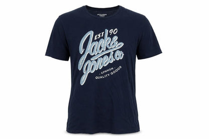 Mens UK Size L JACK & JONES Blue  T-Shirt