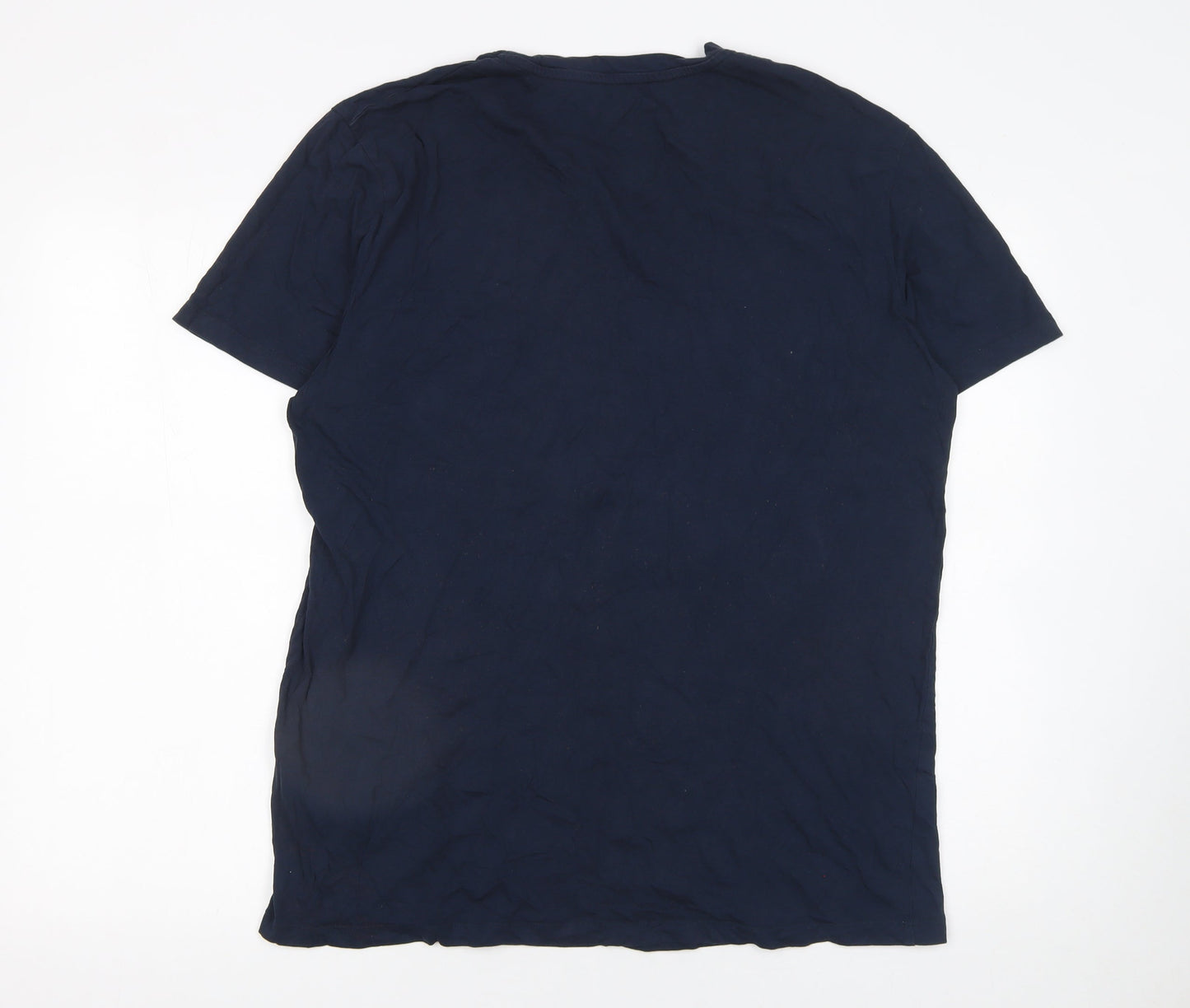 Mens UK Size L JACK & JONES Blue  T-Shirt