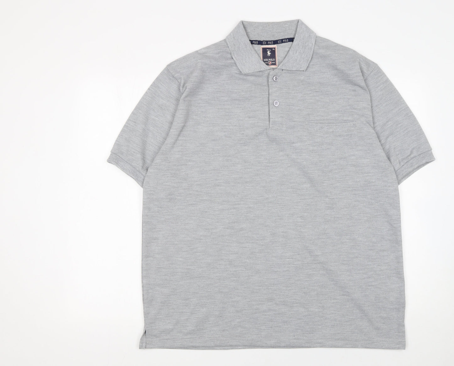 Mens UK Size XL ICE POLO Cotton Blend Polo Shirt