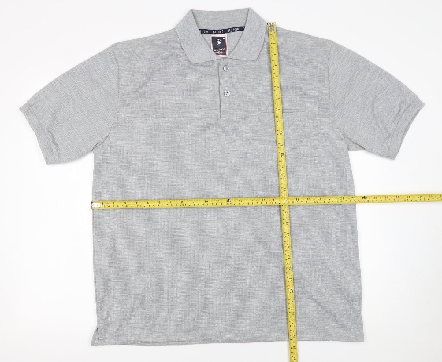 Mens UK Size XL ICE POLO Cotton Blend Polo Shirt