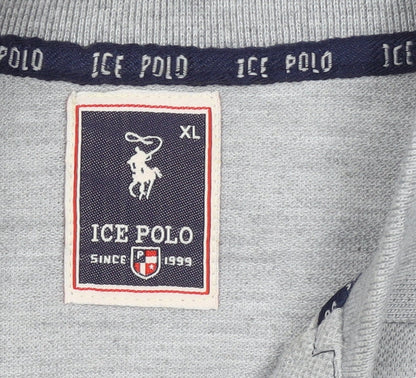 Mens UK Size XL ICE POLO Cotton Blend Polo Shirt