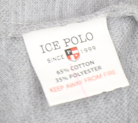 Mens UK Size XL ICE POLO Cotton Blend Polo Shirt