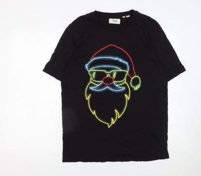 Mens UK Size L PRODUKT Black  T-Shirt