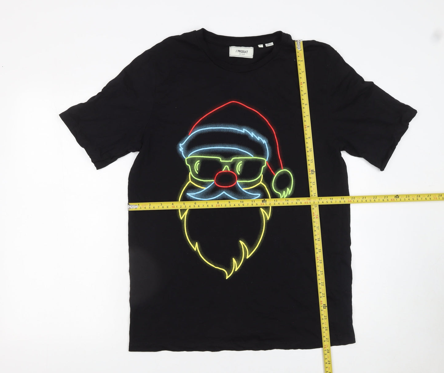 Mens UK Size L PRODUKT Black  T-Shirt