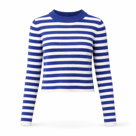 Womens UK Size S Pull&Bear Blue Pullover Jumper