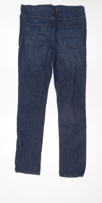 The Children's Place Boys Blue Skinny Jeans Size 16 Years 100% Cotton Denim