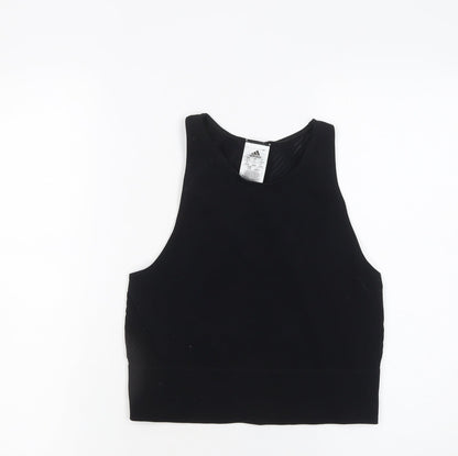 Womens UK Size 16-18 adidas Black Gym & Training Running & Jogging Yoga Tank