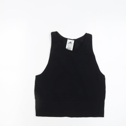 Womens UK Size 16-18 adidas Black Gym & Training Running & Jogging Yoga Tank