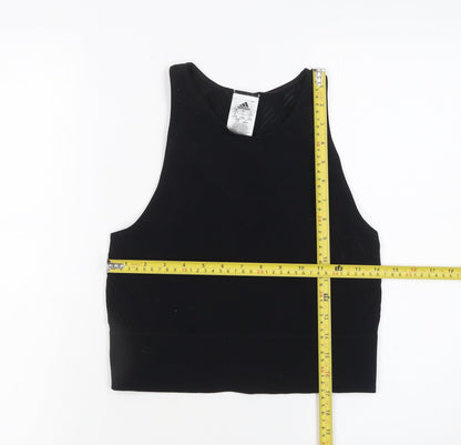 Womens UK Size 16-18 adidas Black Gym & Training Running & Jogging Yoga Tank