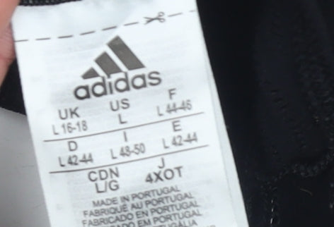 Womens UK Size 16-18 adidas Black Gym & Training Running & Jogging Yoga Tank