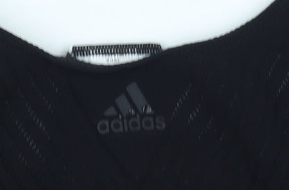 Womens UK Size 16-18 adidas Black Gym & Training Running & Jogging Yoga Tank