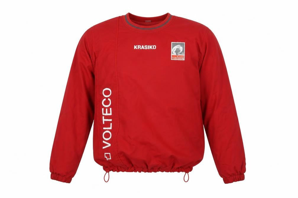 Mens UK Size S Krasiko Sport Red Pullover Sweatshirt