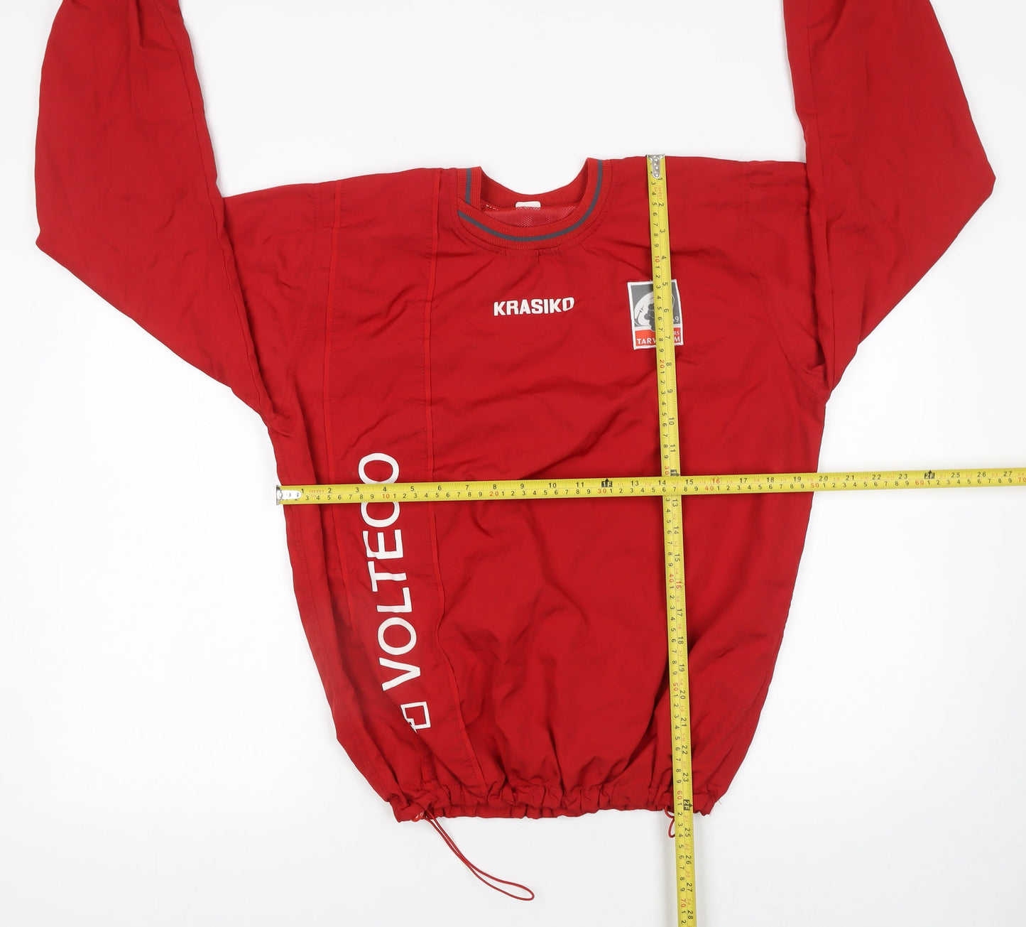 Mens UK Size S Krasiko Sport Red Pullover Sweatshirt