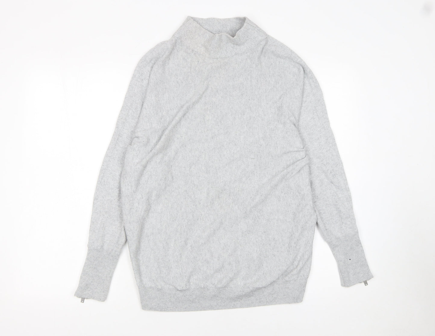 Womens UK Size S Mint Velvet Grey Pullover Jumper