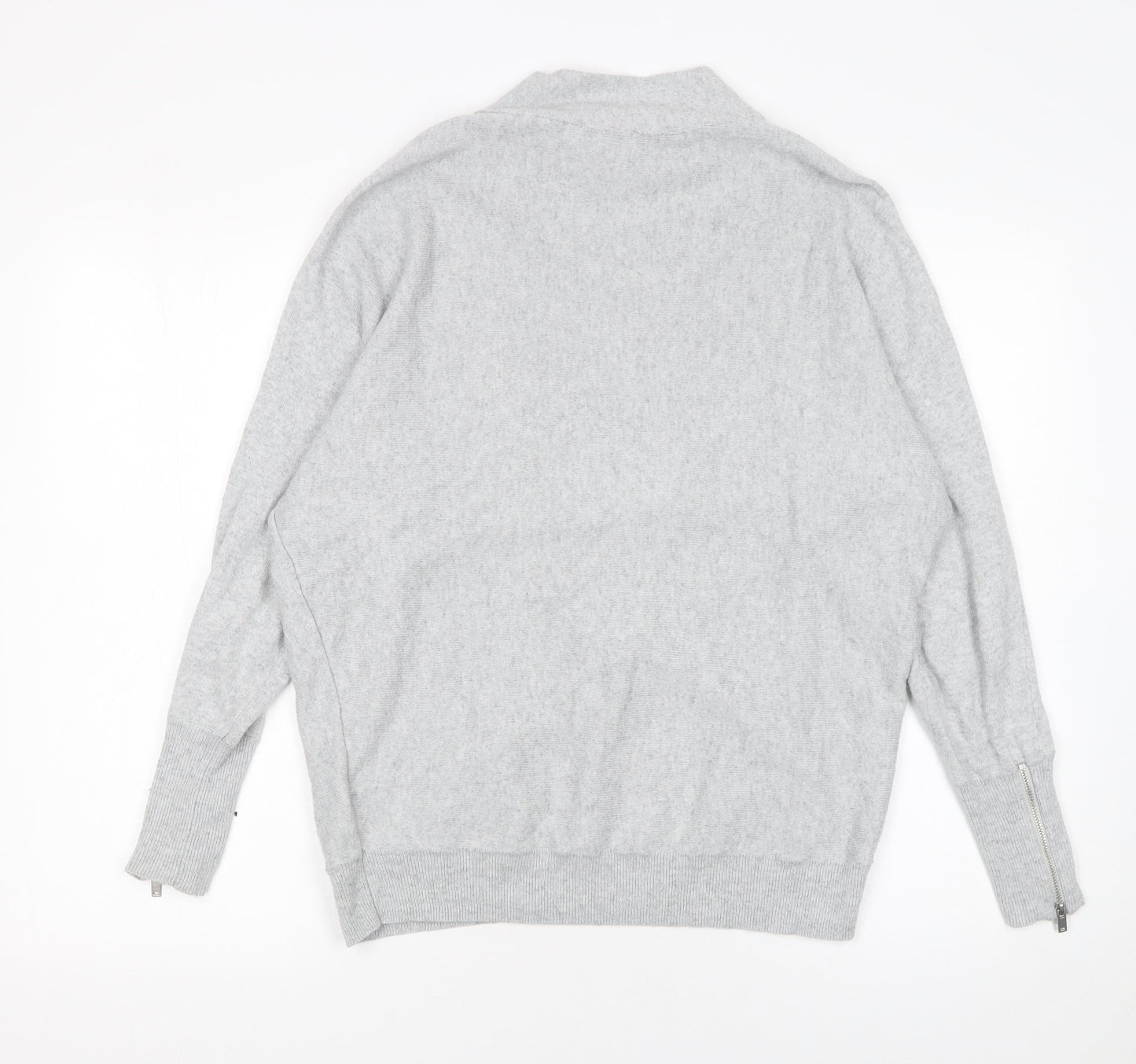 Womens UK Size S Mint Velvet Grey Pullover Jumper