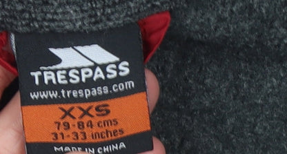 Mens UK Size 2XS Trespass Grey Softshell