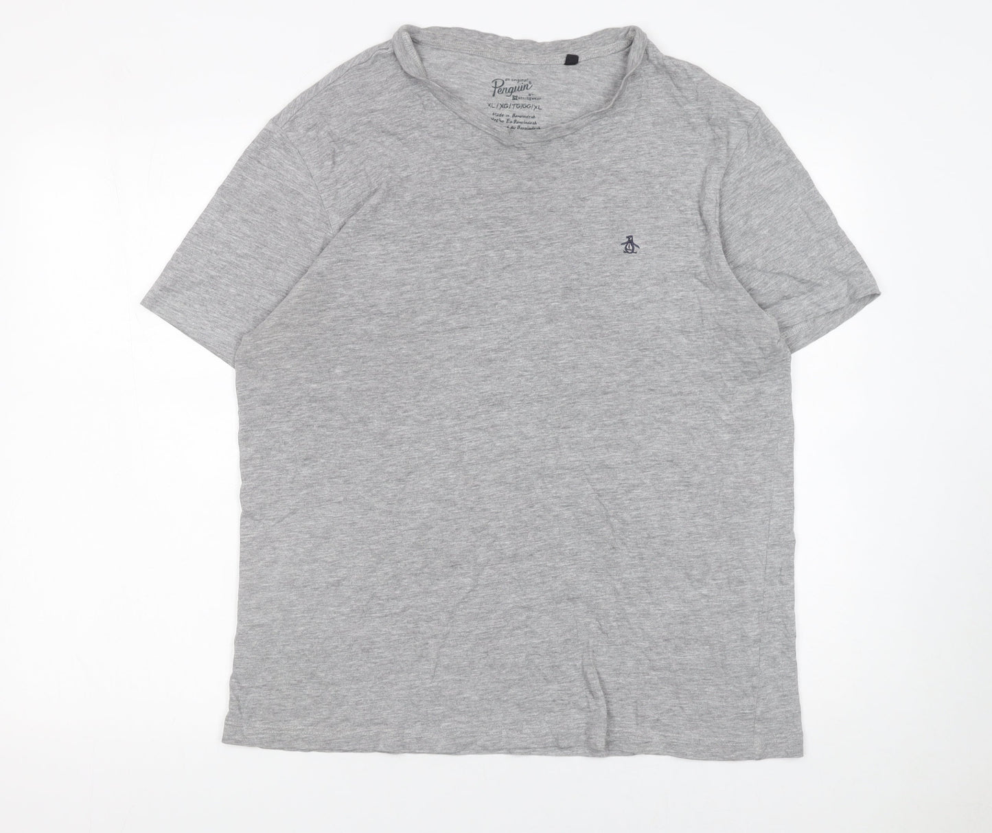 Mens UK Size XL Original Penguin Grey  T-Shirt