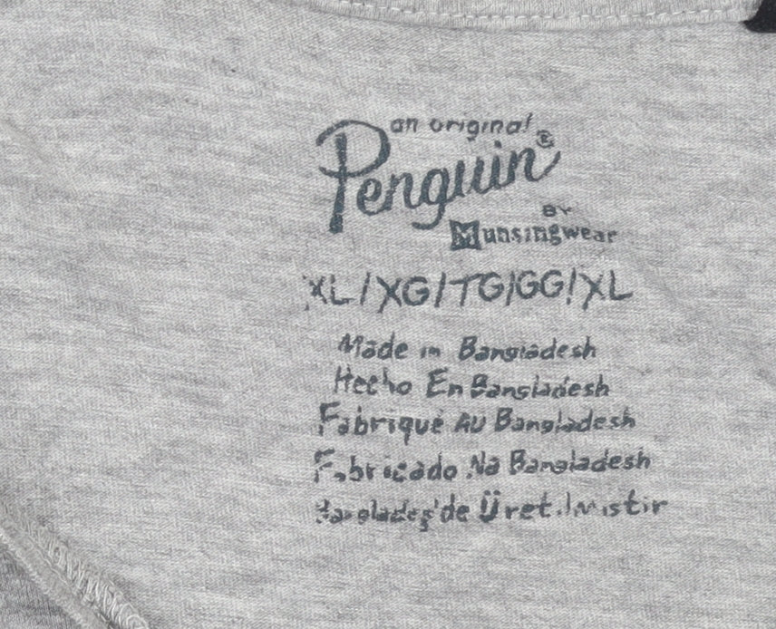 Mens UK Size XL Original Penguin Grey  T-Shirt