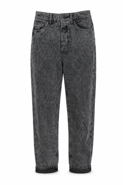 Womens UK Size 8 Topshop Relaxed Fit Chino Grey Trousers