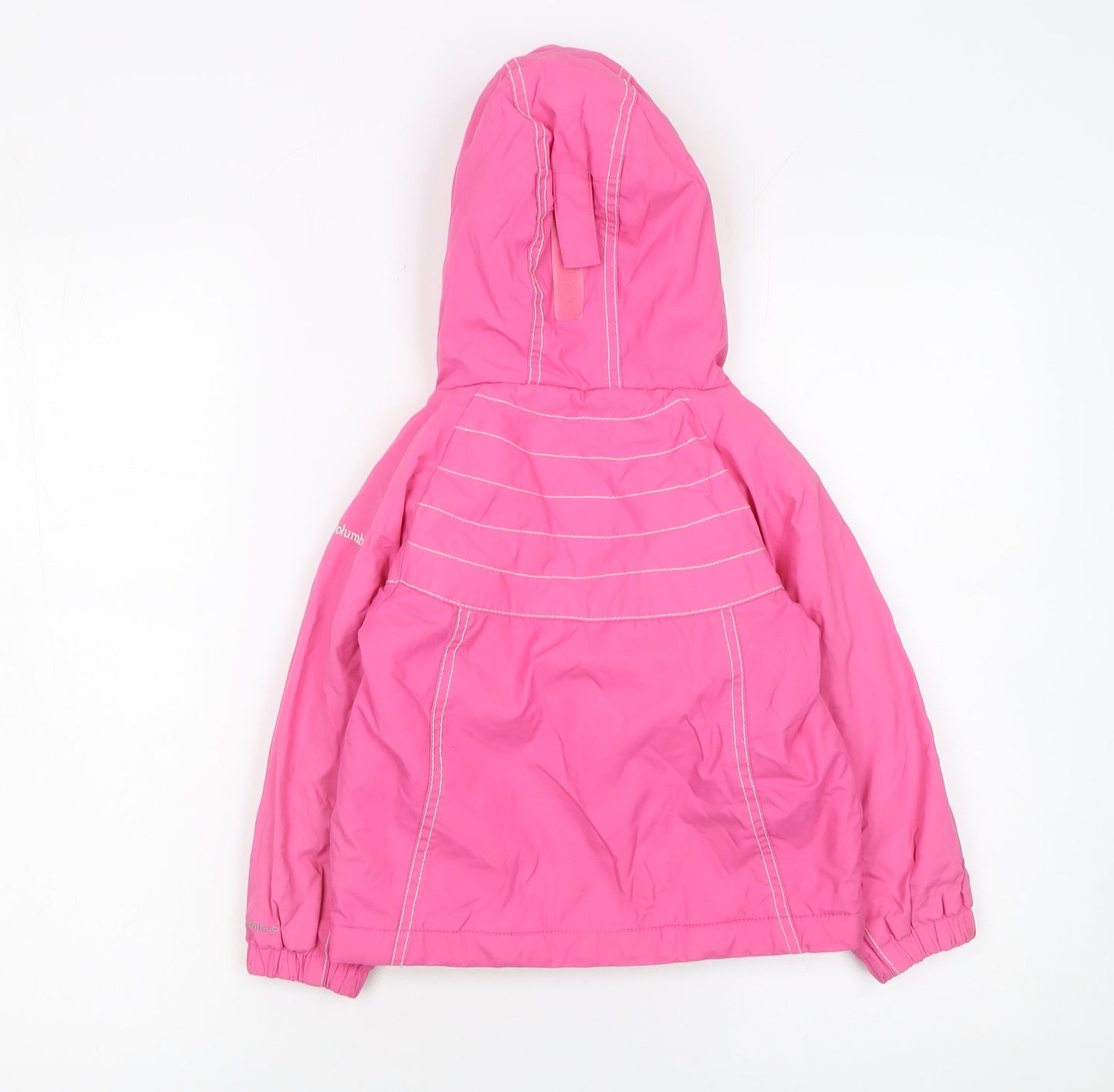 Girls UK Size 4 Years Columbia Pink Puffer Jacket