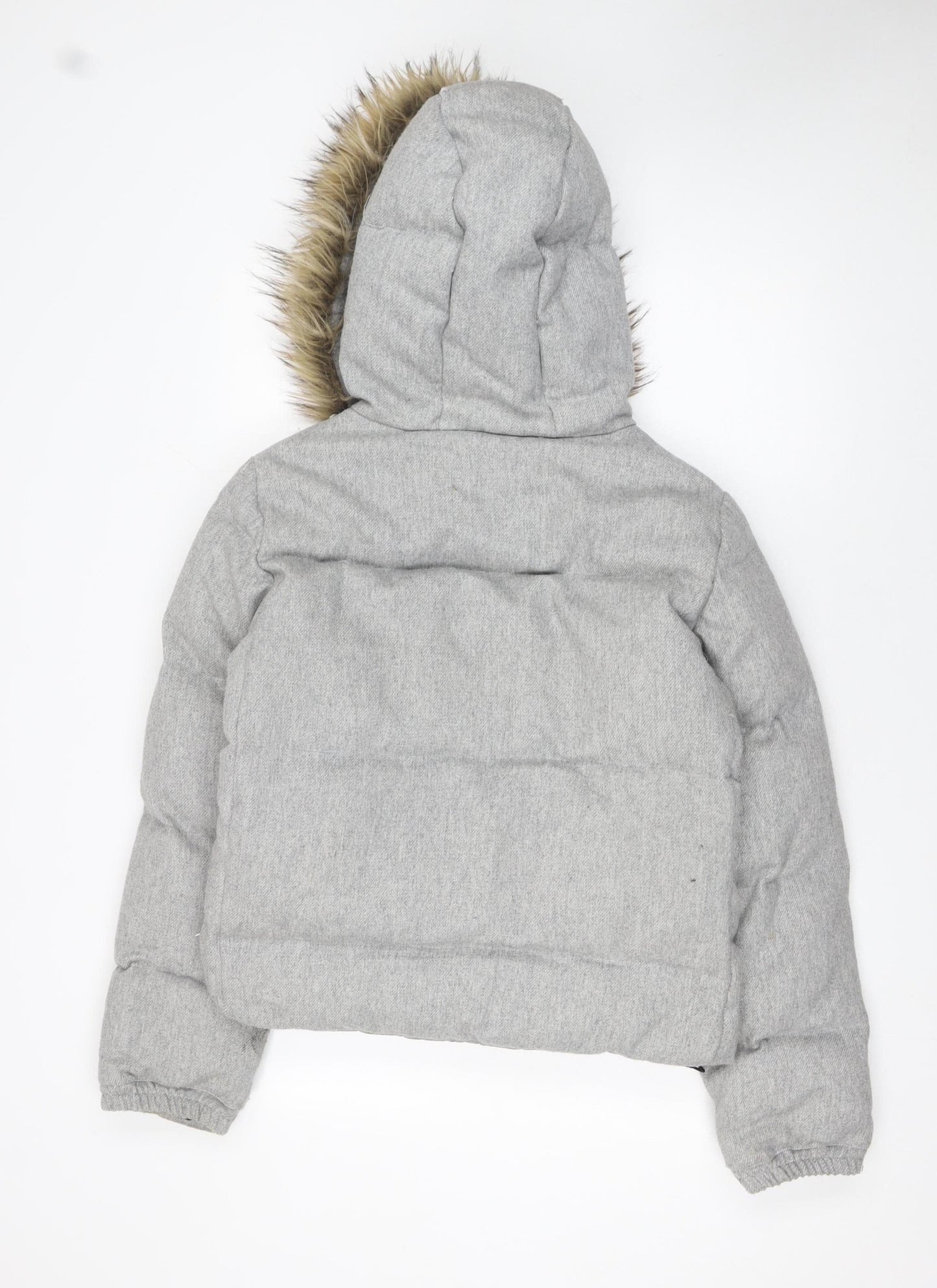 Womens UK Size L Gap Grey Puffer Jacket
