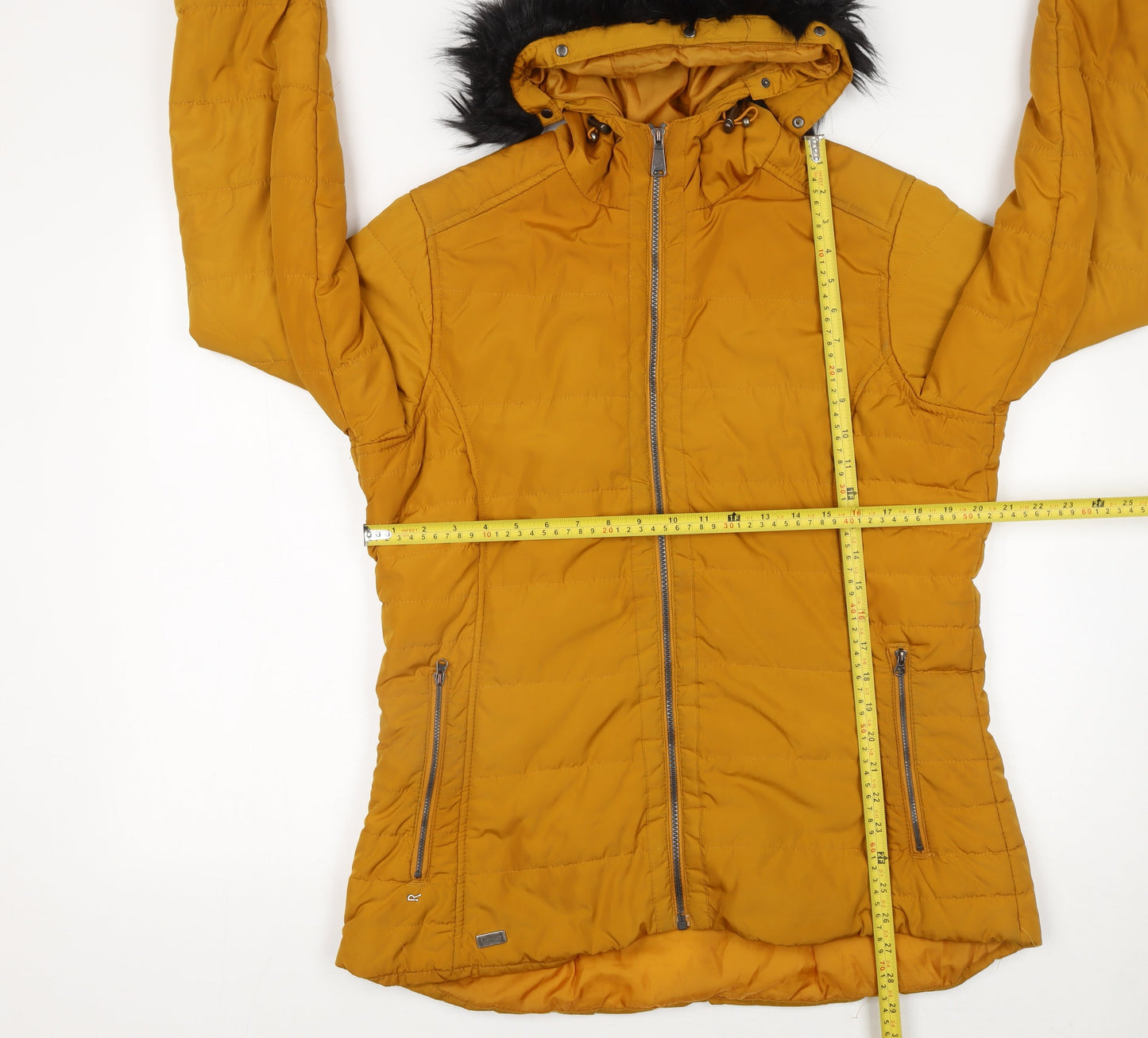 Womens UK Size 16 Regatta Yellow Puffer Jacket