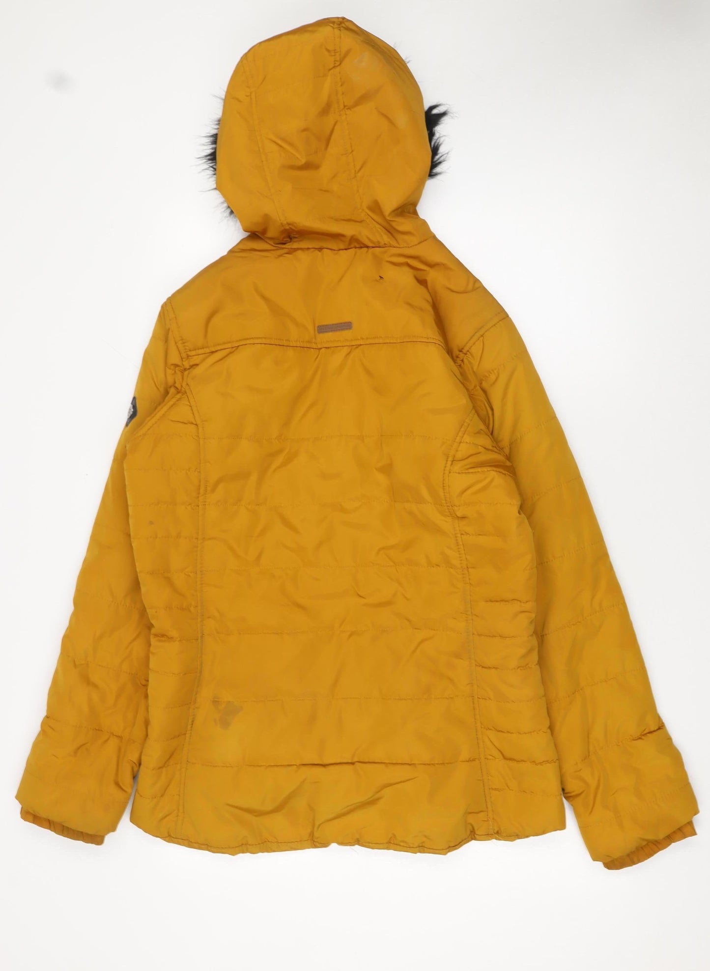 Womens UK Size 16 Regatta Yellow Puffer Jacket
