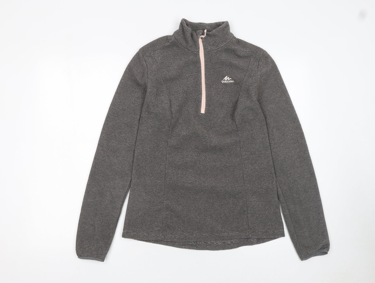 Womens UK Size S Quechua Grey Pullover Sweatshirt