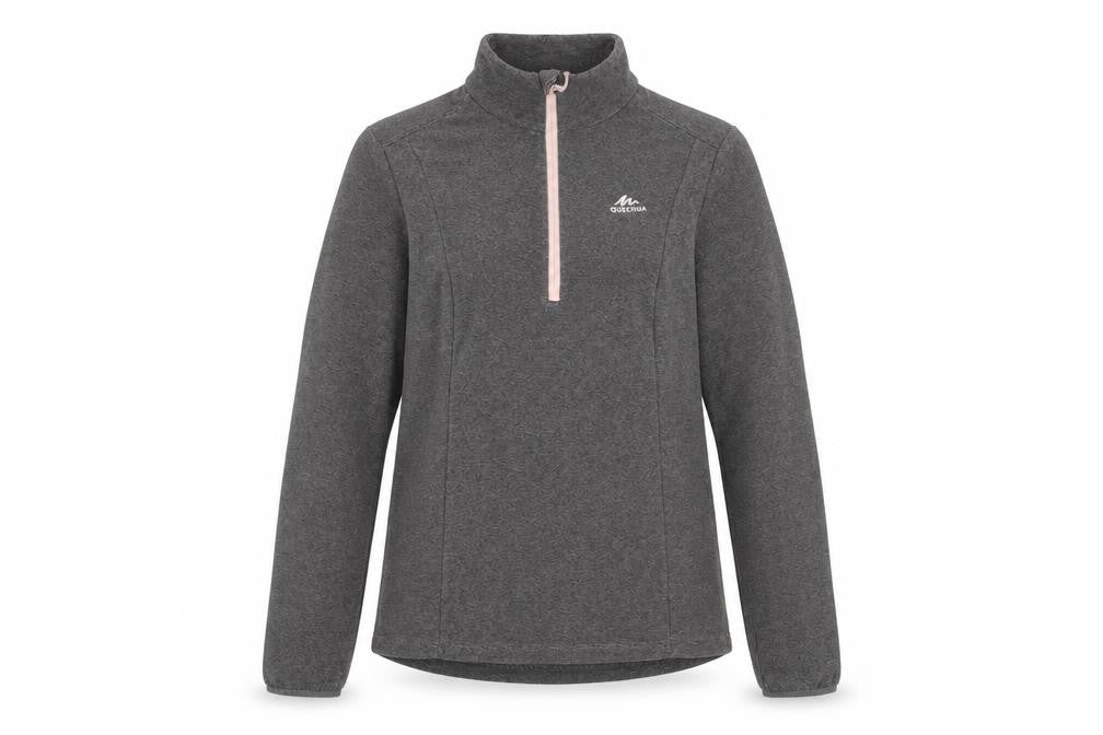 Womens UK Size S Quechua Grey Pullover Sweatshirt