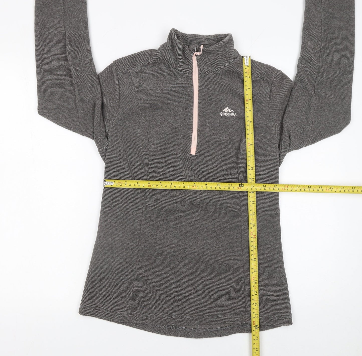 Womens UK Size S Quechua Grey Pullover Sweatshirt