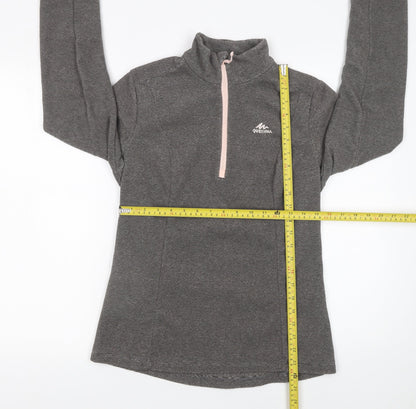 Womens UK Size S Quechua Grey Pullover Sweatshirt