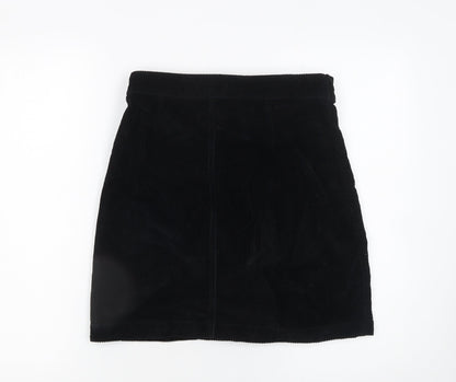 Womens UK Size 6 F&F A-Line Corduroy Skirt